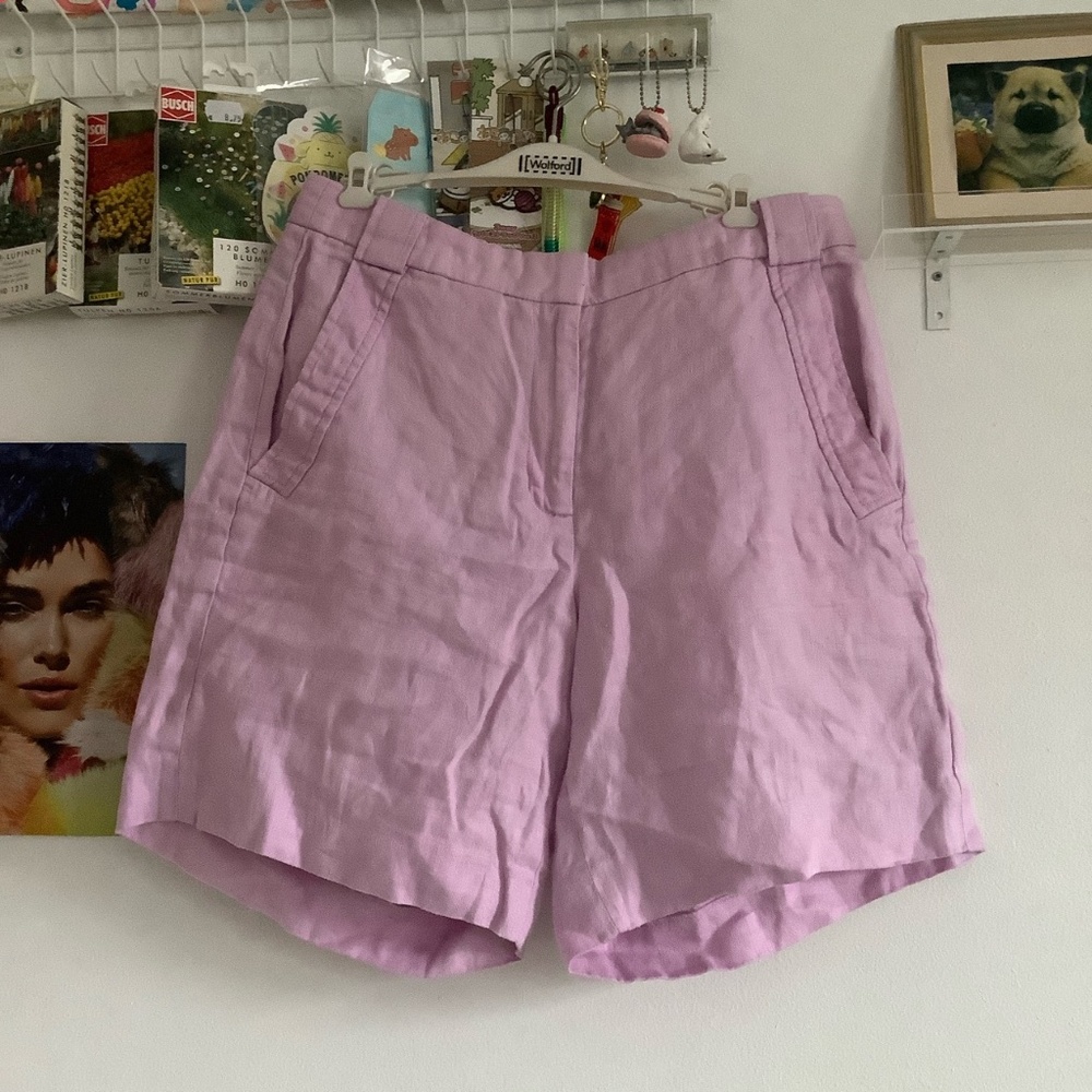 J.CREW Linen Shorts!